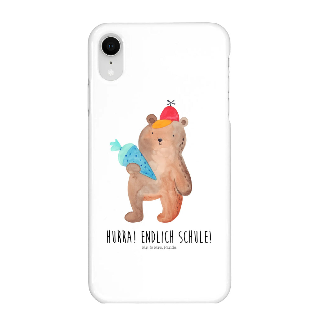 Handyhülle Bär Schultüte Handyhülle, Handycover, Cover, Handy, Hülle, Iphone 10, Iphone X, Bär, Teddy, Teddybär, Bär Motiv, Schultüte, Erster Schultag Geschenk, Einschulung Geschenk, Schule Geschenk, Grundschule, Schulanfang, Schulbeginn