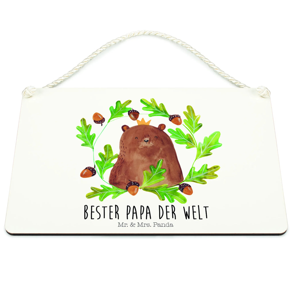 Deko Schild Bär König Dekoschild, Deko Schild, Schild, Tür Schild, Türschild, Holzschild, Wandschild, Wanddeko, Bär, Teddy, Teddybär, Papa, Papa Bär, bester Vater, bester Papa, weltbester Papa, Vatertag, Vater, Dad, Daddy, Papi