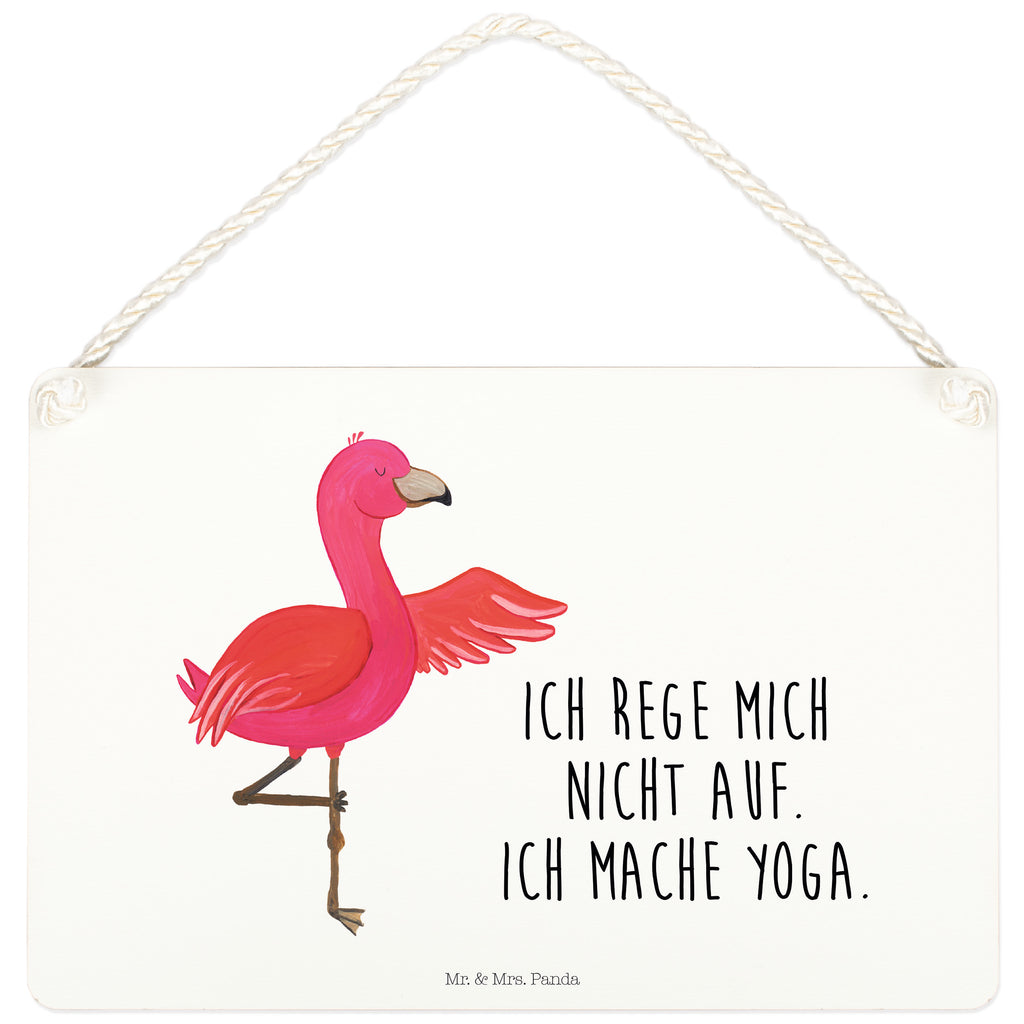 Deko Schild Flamingo Yoga Dekoschild, Deko Schild, Schild, Tür Schild, Türschild, Holzschild, Wandschild, Wanddeko, Flamingo, Vogel, Yoga, Namaste, Achtsamkeit, Yoga-Übung, Entspannung, Ärger, Aufregen, Tiefenentspannung