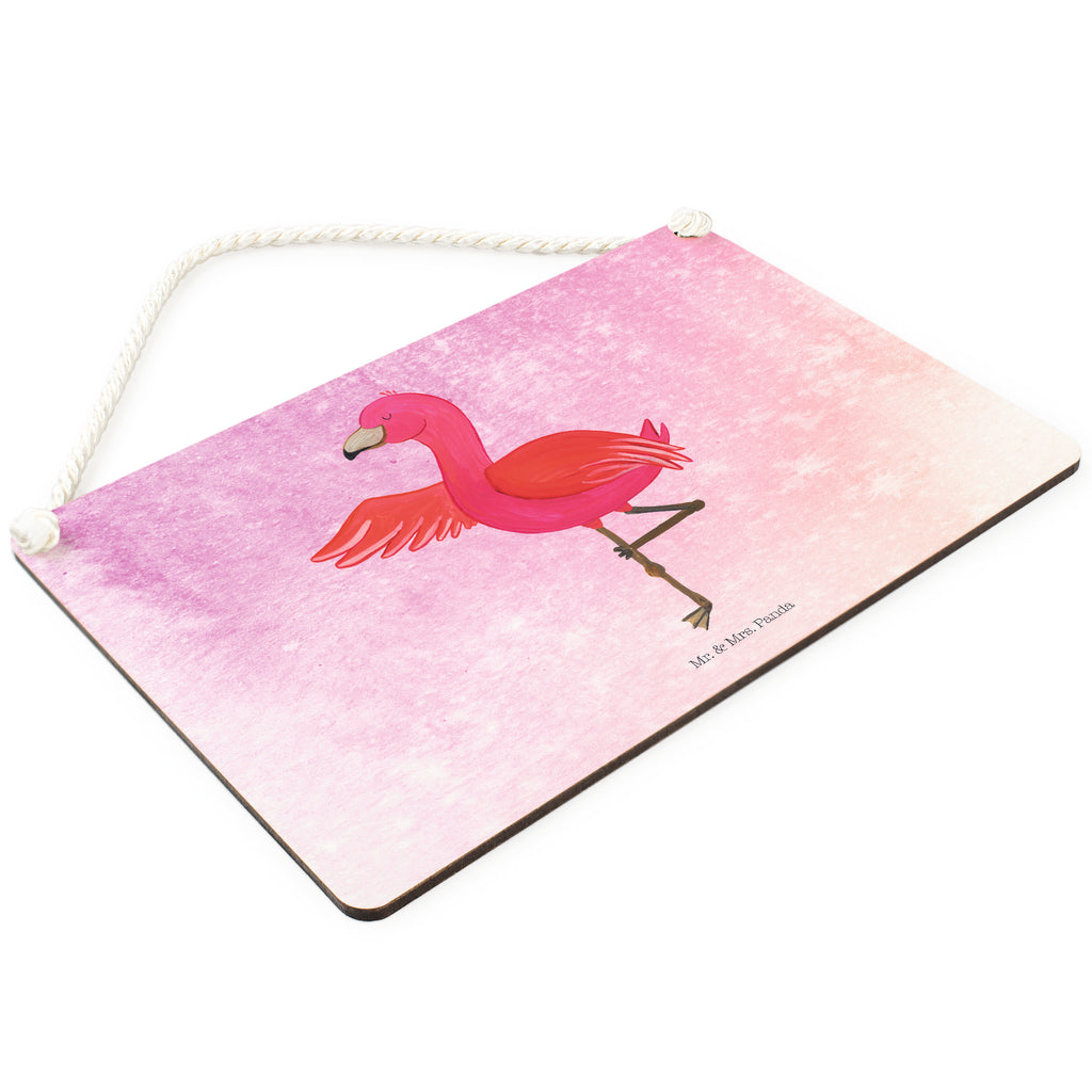 Deko Schild Flamingo Yoga Dekoschild, Deko Schild, Schild, Tür Schild, Türschild, Holzschild, Wandschild, Wanddeko, Flamingo, Vogel, Yoga, Namaste, Achtsamkeit, Yoga-Übung, Entspannung, Ärger, Aufregen, Tiefenentspannung