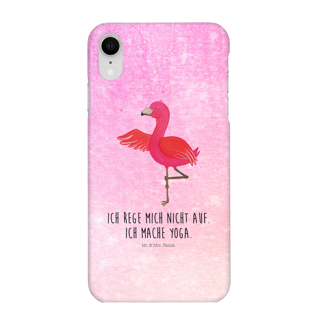 Handyhülle Flamingo Yoga Handyhülle, Handycover, Cover, Handy, Hülle, Iphone 10, Iphone X, Flamingo, Vogel, Yoga, Namaste, Achtsamkeit, Yoga-Übung, Entspannung, Ärger, Aufregen, Tiefenentspannung