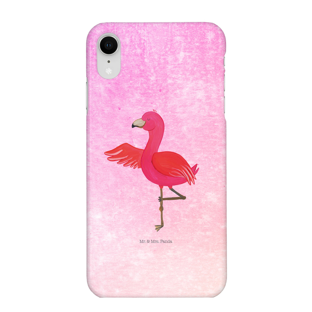 Handyhülle Flamingo Yoga Handyhülle, Handycover, Cover, Handy, Hülle, Iphone 10, Iphone X, Flamingo, Vogel, Yoga, Namaste, Achtsamkeit, Yoga-Übung, Entspannung, Ärger, Aufregen, Tiefenentspannung