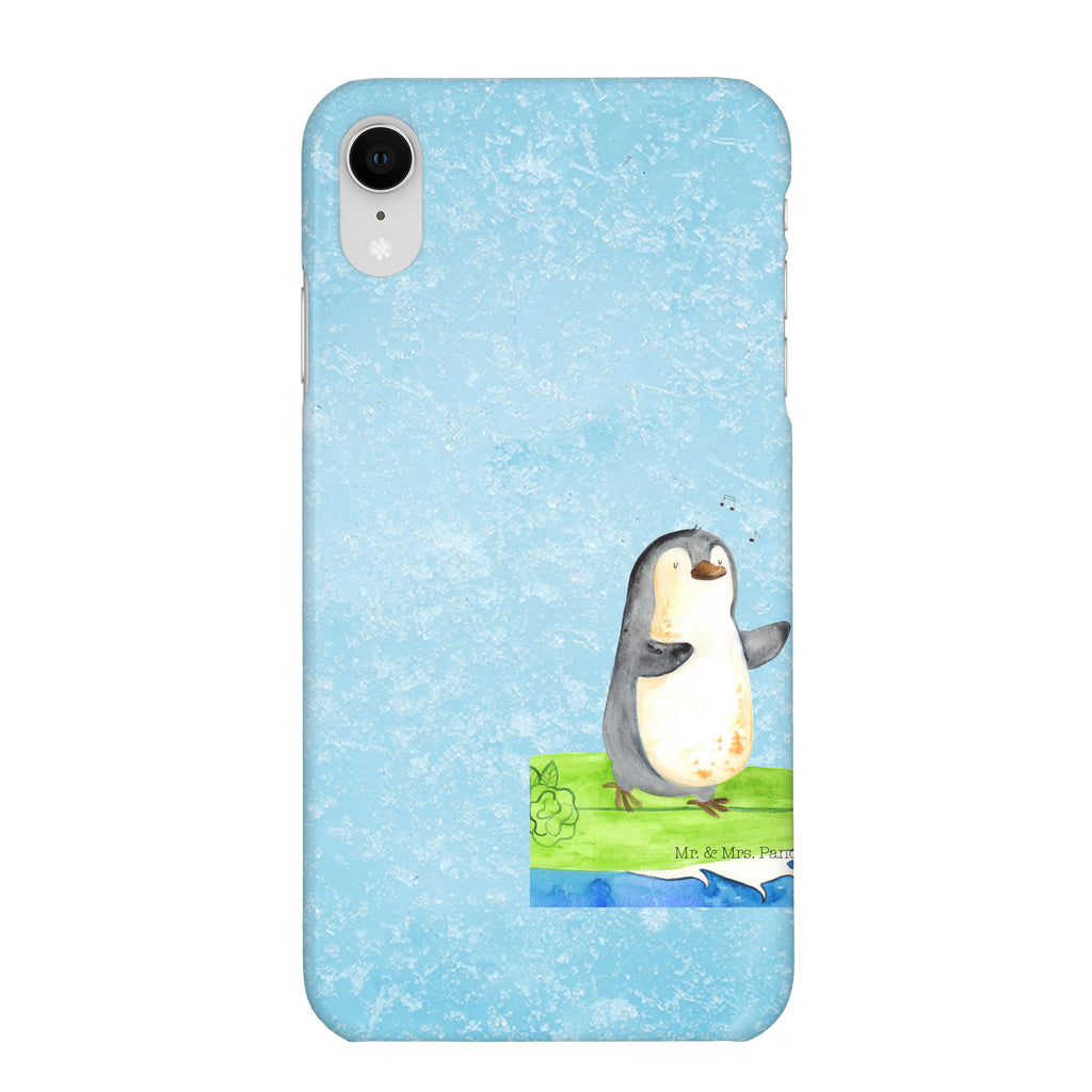 Handyhülle Pinguin Surfer Handyhülle, Handycover, Cover, Handy, Hülle, Iphone 10, Iphone X, Pinguin, Pinguine, surfen, Surfer, Hawaii, Urlaub, Wellen, Wellen reiten, Portugal