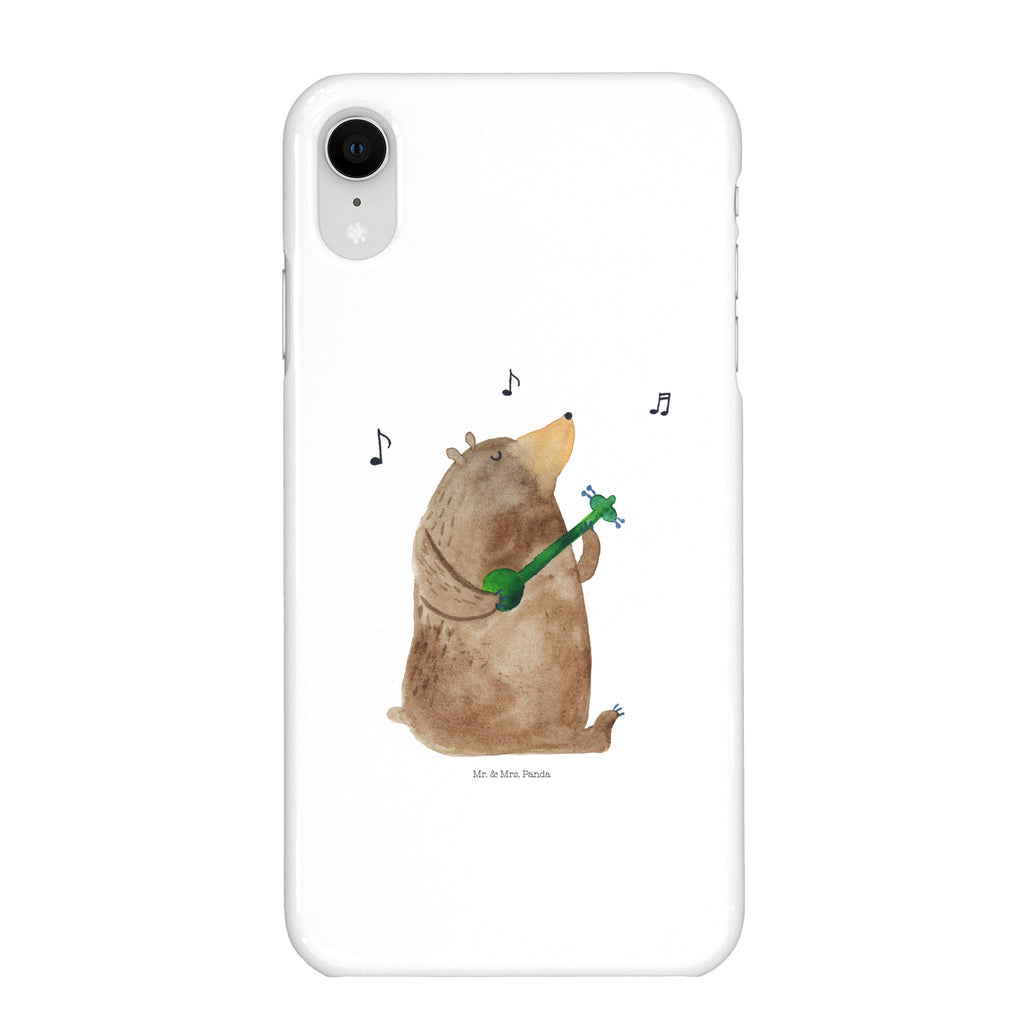 Handyhülle Bär Gitarre Iphone XR Handyhülle, Iphone XR, Handyhülle, Premium Kunststoff, Bär, Teddy, Teddybär