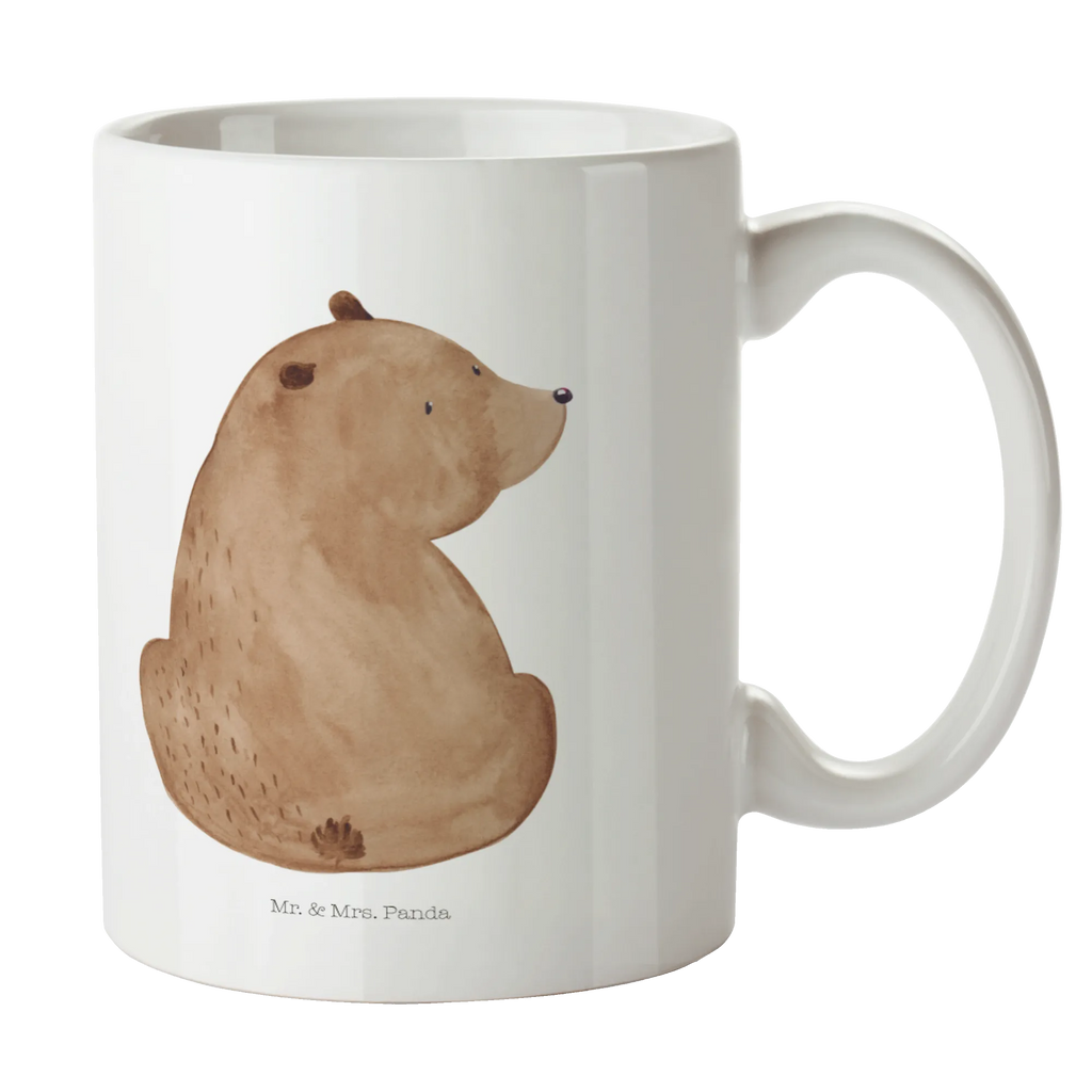 Tasse Bär Schulterblick Tasse, Kaffeetasse, Teetasse, Becher, Kaffeebecher, Teebecher, Keramiktasse, Porzellantasse, Büro Tasse, Geschenk Tasse, Tasse Sprüche, Tasse Motive, Kaffeetassen, Tasse bedrucken, Designer Tasse, Cappuccino Tassen, Schöne Teetassen, Bär, Teddy, Teddybär, Selbstachtung, Weltansicht, Motivation, Bären, Bärenliebe, Weisheit