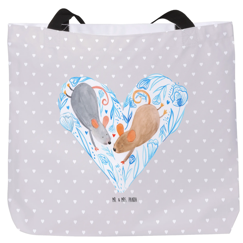 Shopper Mäuse Herz Beutel, Einkaufstasche, Tasche, Strandtasche, Einkaufsbeutel, Shopper, Schultasche, Freizeittasche, Tragebeutel, Schulbeutel, Alltagstasche, Liebe, Partner, Freund, Freundin, Ehemann, Ehefrau, Heiraten, Verlobung, Heiratsantrag, Liebesgeschenk, Jahrestag, Hocheitstag, Maus, Mäuse, Liebesbotschaft, Liebesbeweis, Hochzeit, Lieblingsmensch, Gemeinsamkeit, Love, Geschenk für zwei