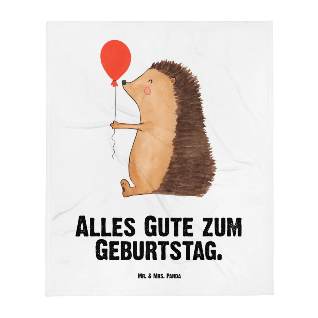 Babydecke Igel mit Luftballon Babydecke, Babygeschenk, Geschenk Geburt, Babyecke Kuscheldecke, Krabbeldecke, Tiermotive, Gute Laune, lustige Sprüche, Tiere, Igel, Geburtstag, Herzlichen Glückwunsch, Glückwunsch, Geburtstagskind, Ballon, Happy Birthday