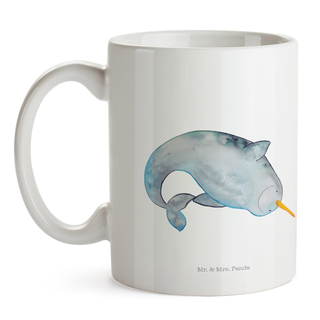 Tasse Narwal Tasse, Kaffeetasse, Teetasse, Becher, Kaffeebecher, Teebecher, Keramiktasse, Porzellantasse, Büro Tasse, Geschenk Tasse, Tasse Sprüche, Tasse Motive, Kaffeetassen, Tasse bedrucken, Designer Tasse, Cappuccino Tassen, Schöne Teetassen, Meerestiere, Meer, Urlaub, Narwal, Wal, Putzen, Hausfrau, Junggesellin, aufräumen, Kinderzimmer