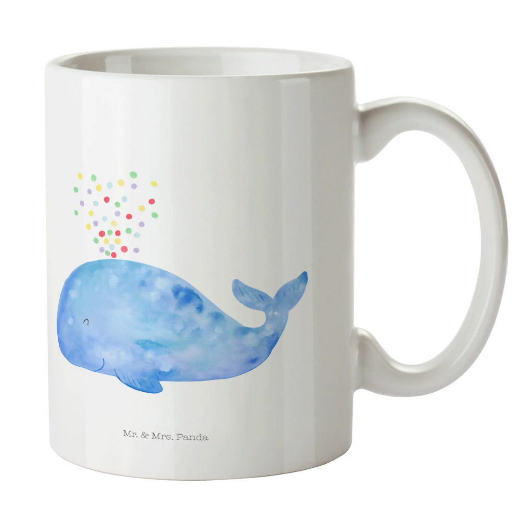 Tasse Wal Konfetti Tasse, Kaffeetasse, Teetasse, Becher, Kaffeebecher, Teebecher, Keramiktasse, Porzellantasse, Büro Tasse, Geschenk Tasse, Tasse Sprüche, Tasse Motive, Kaffeetassen, Tasse bedrucken, Designer Tasse, Cappuccino Tassen, Schöne Teetassen, Meerestiere, Meer, Urlaub, Wal, Konfetti, Wale, Motivation, Neuanfang, Trennung, Diät, Abnehmen, Neustart, Lebensabschnitt, Geburtstag