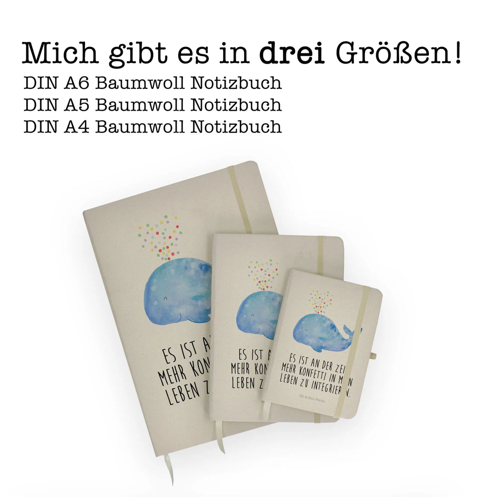 Baumwoll Notizbuch Wal Konfetti Notizen, Eintragebuch, Tagebuch, Notizblock, Adressbuch, Journal, Kladde, Skizzenbuch, Notizheft, Schreibbuch, Schreibheft, Meerestiere, Meer, Urlaub, Wal, Konfetti, Wale, Motivation, Neuanfang, Trennung, Diät, Abnehmen, Neustart, Lebensabschnitt, Geburtstag