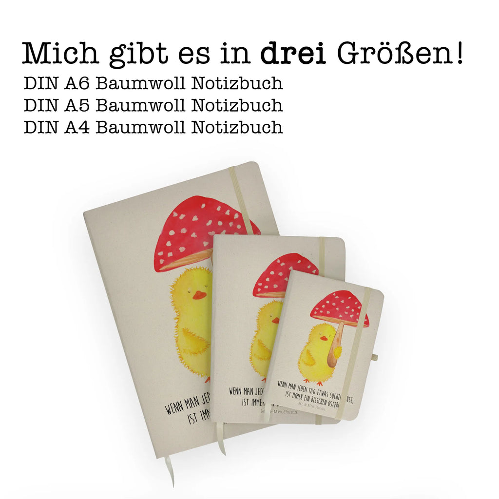 Baumwoll Notizbuch Küken Fliegenpilz Notizen, Eintragebuch, Tagebuch, Notizblock, Adressbuch, Journal, Kladde, Skizzenbuch, Notizheft, Schreibbuch, Schreibheft, Ostern, Osterhase, Ostergeschenke, Osternest, Osterdeko, Geschenke zu Ostern, Ostern Geschenk, Ostergeschenke Kinder, Ostern Kinder, Küken, Fliegenpilz, Glückspilz, Frohe Ostern, Ostergrüße