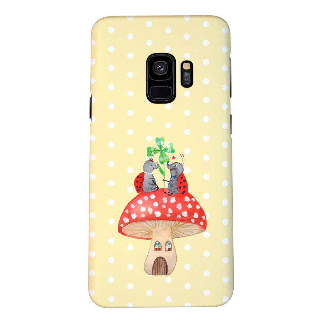 Handyhülle Marienkäfer Fliegenpilz Handyhülle, Handycover, Cover, Handy, Hülle, Samsung Galaxy S8 plus, Tiermotive, Gute Laune, lustige Sprüche, Tiere, Haus, Wohnung, zuhause, Fliegenpilz, Marienkäfer, Fleigenpilzhaus