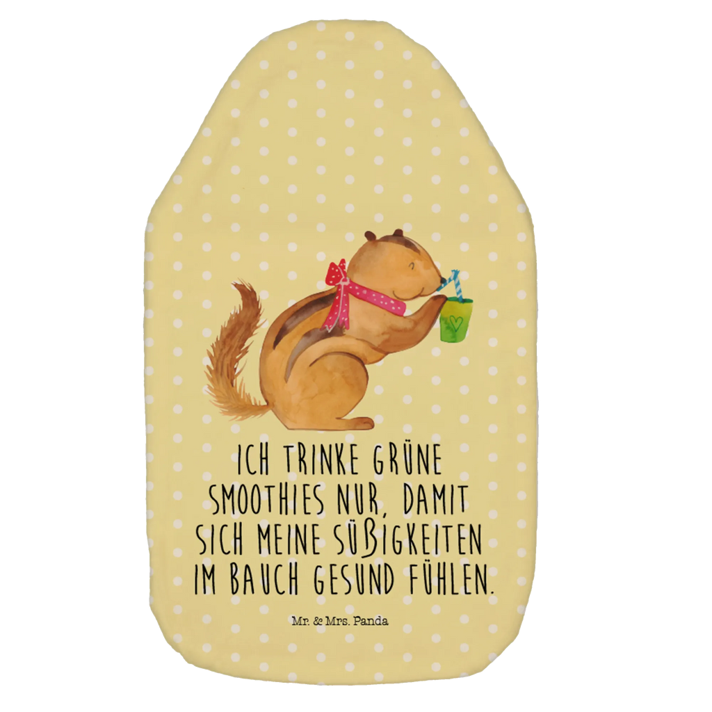 Wärmflasche Eichhörnchen Smoothie Wärmekissen, Kinderwärmflasche, Körnerkissen, Wärmflaschenbezug, Wärmflasche mit Bezug, Wärmflasche, Bettflasche, Kleine Wärmflasche, Tiermotive, Gute Laune, lustige Sprüche, Tiere, Green Smoothies, Diät, Abnehmen, Streifenhörnchen, Eichhörnchen