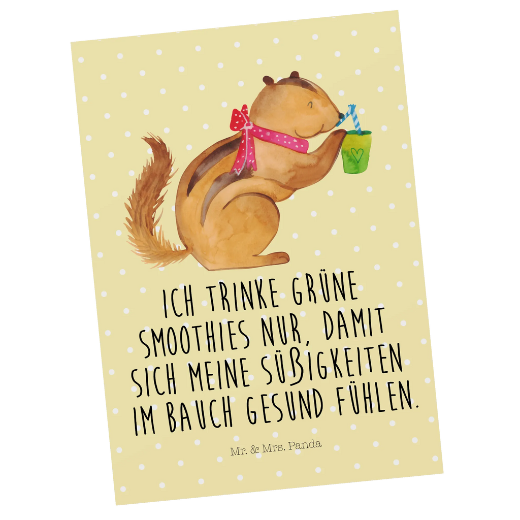 Postkarte Eichhörnchen Smoothie Postkarte, Karte, Geschenkkarte, Grußkarte, Einladung, Ansichtskarte, Geburtstagskarte, Einladungskarte, Dankeskarte, Ansichtskarten, Einladung Geburtstag, Einladungskarten Geburtstag, Tiermotive, Gute Laune, lustige Sprüche, Tiere, Green Smoothies, Diät, Abnehmen, Streifenhörnchen, Eichhörnchen