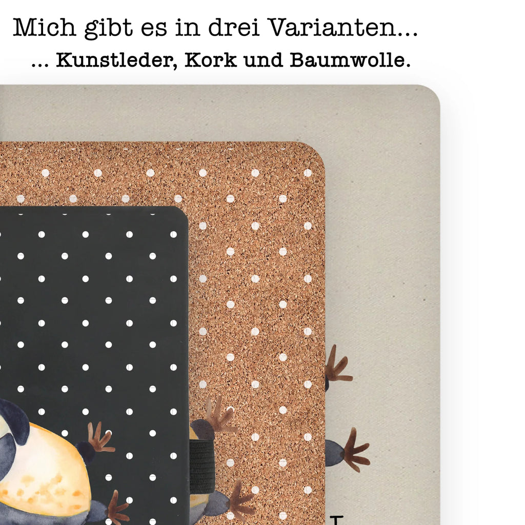 Baumwoll Notizbuch Pinguin Lachen Notizen, Eintragebuch, Tagebuch, Notizblock, Adressbuch, Journal, Kladde, Skizzenbuch, Notizheft, Schreibbuch, Schreibheft, Pinguin, Pinguine, lustiger Spruch, Optimismus, Fröhlich, Lachen, Humor, Fröhlichkeit