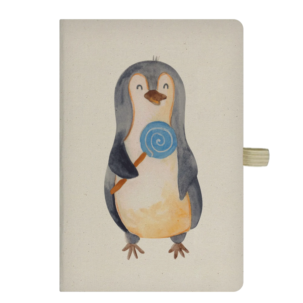 Baumwoll Notizbuch Pinguin Lolli Notizen, Eintragebuch, Tagebuch, Notizblock, Adressbuch, Journal, Kladde, Skizzenbuch, Notizheft, Schreibbuch, Schreibheft, Pinguin, Pinguine, Lolli, Süßigkeiten, Blödsinn, Spruch, Rebell, Gauner, Ganove, Rabauke