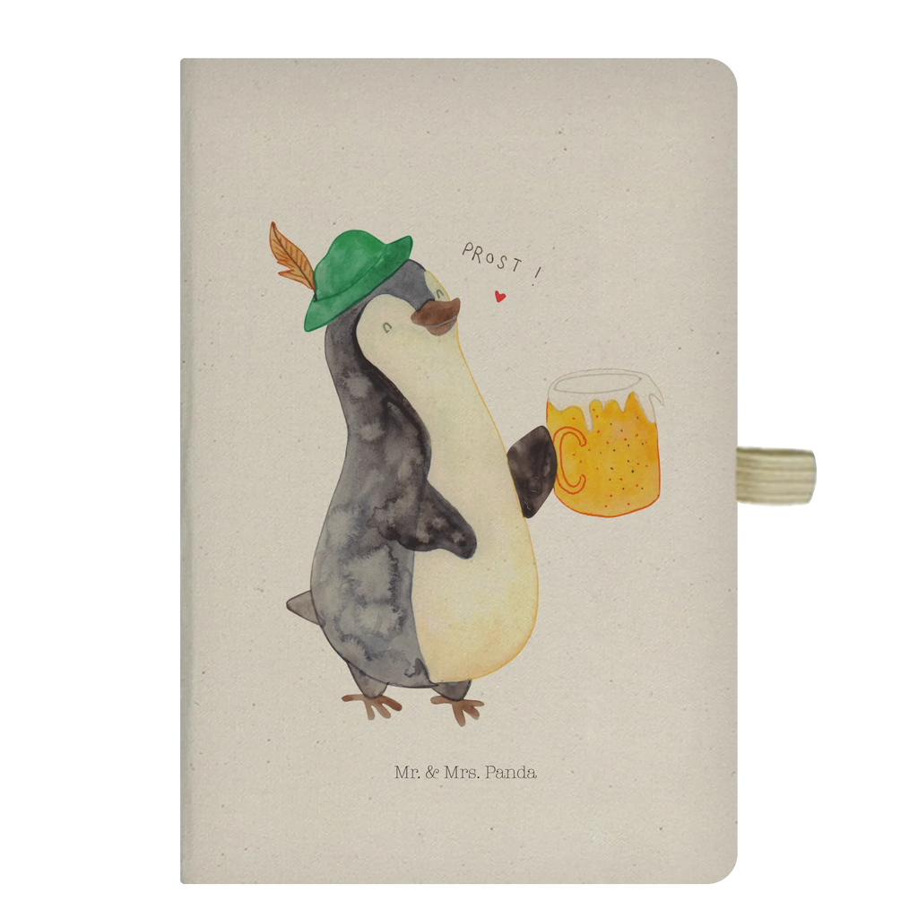 Baumwoll Notizbuch Pinguin Bier Notizen, Eintragebuch, Tagebuch, Notizblock, Adressbuch, Journal, Kladde, Skizzenbuch, Notizheft, Schreibbuch, Schreibheft, Pinguin, Pinguine, Bier, Oktoberfest