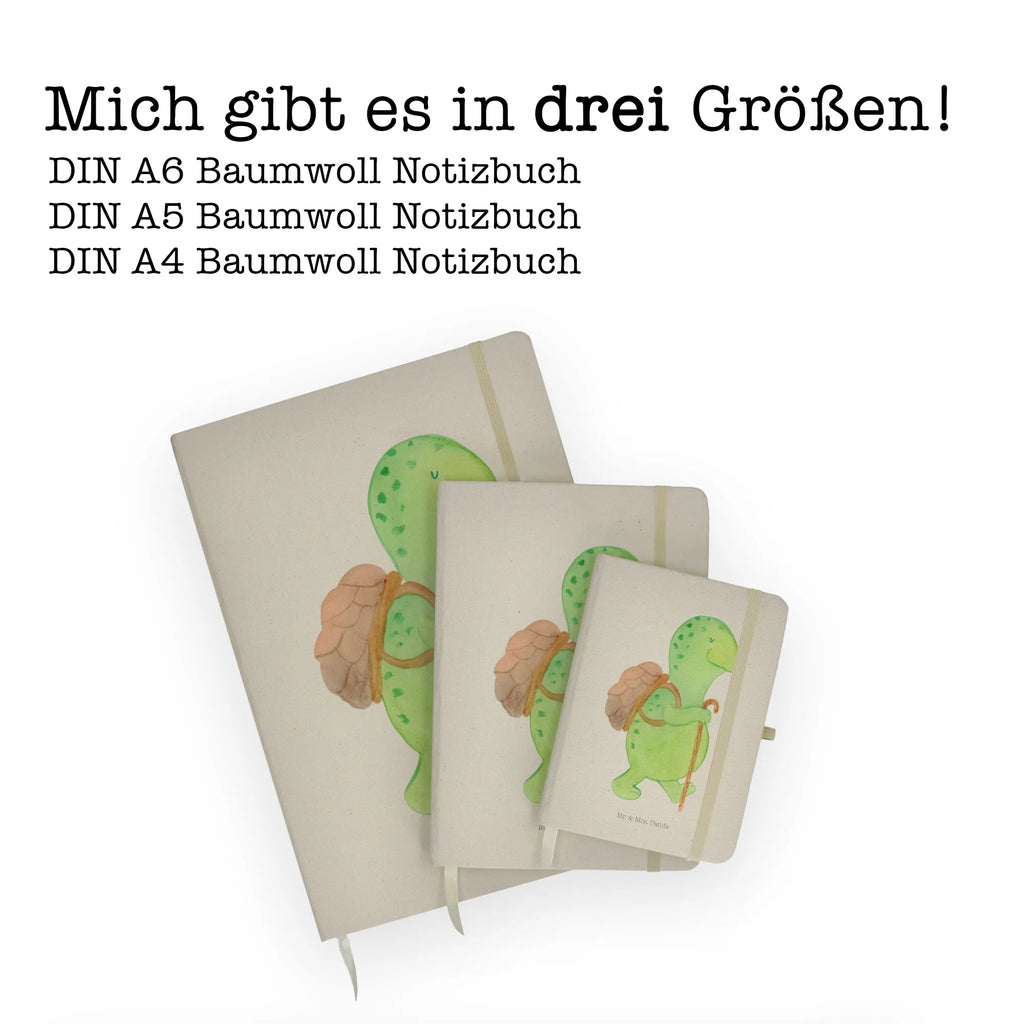 Baumwoll Notizbuch Schildkröte Wanderer Notizen, Eintragebuch, Tagebuch, Notizblock, Adressbuch, Journal, Kladde, Skizzenbuch, Notizheft, Schreibbuch, Schreibheft, Schildkröte, Schildkröten, Motivation, Motivationsspruch, Motivationssprüche, Neuanfang