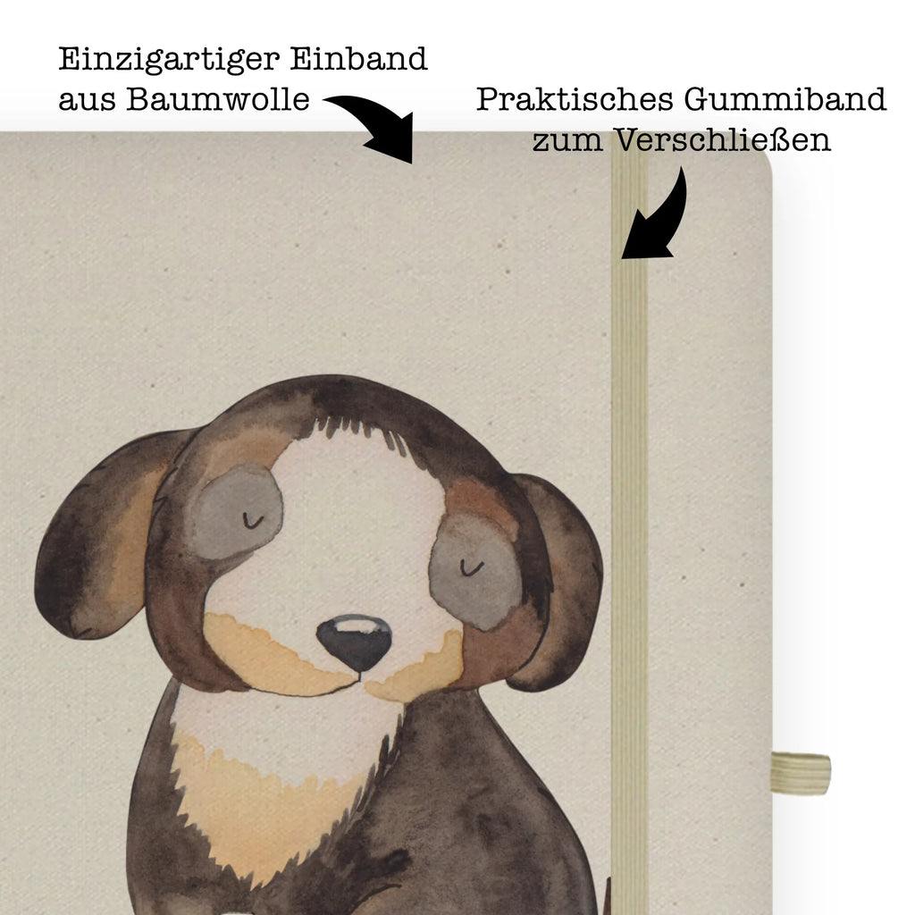 Baumwoll Notizbuch Hund entspannt Notizen, Eintragebuch, Tagebuch, Notizblock, Adressbuch, Journal, Kladde, Skizzenbuch, Notizheft, Schreibbuch, Schreibheft, Hund, Hundemotiv, Haustier, Hunderasse, Tierliebhaber, Hundebesitzer, Sprüche, schwarzer Hund, Hundeliebe, Liebe, Hundeglück