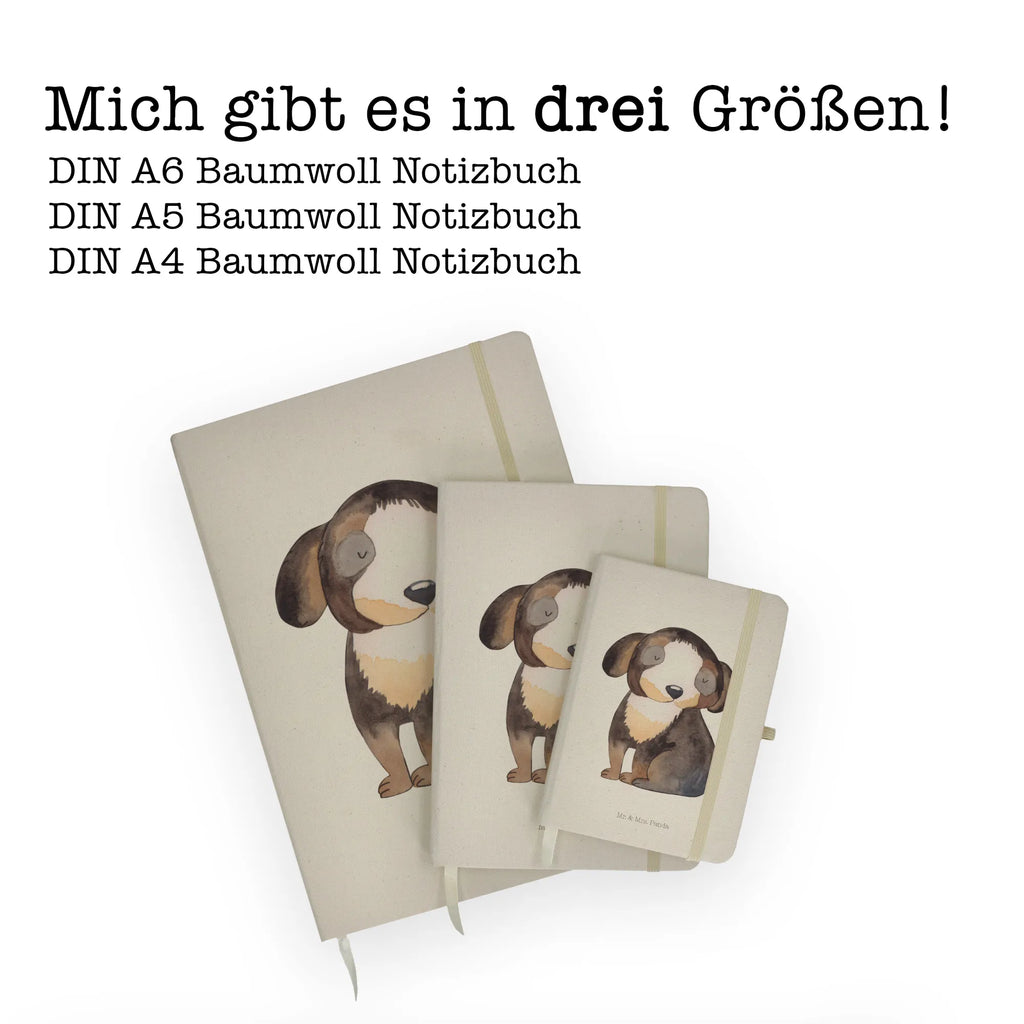 Baumwoll Notizbuch Hund entspannt Notizen, Eintragebuch, Tagebuch, Notizblock, Adressbuch, Journal, Kladde, Skizzenbuch, Notizheft, Schreibbuch, Schreibheft, Hund, Hundemotiv, Haustier, Hunderasse, Tierliebhaber, Hundebesitzer, Sprüche, schwarzer Hund, Hundeliebe, Liebe, Hundeglück