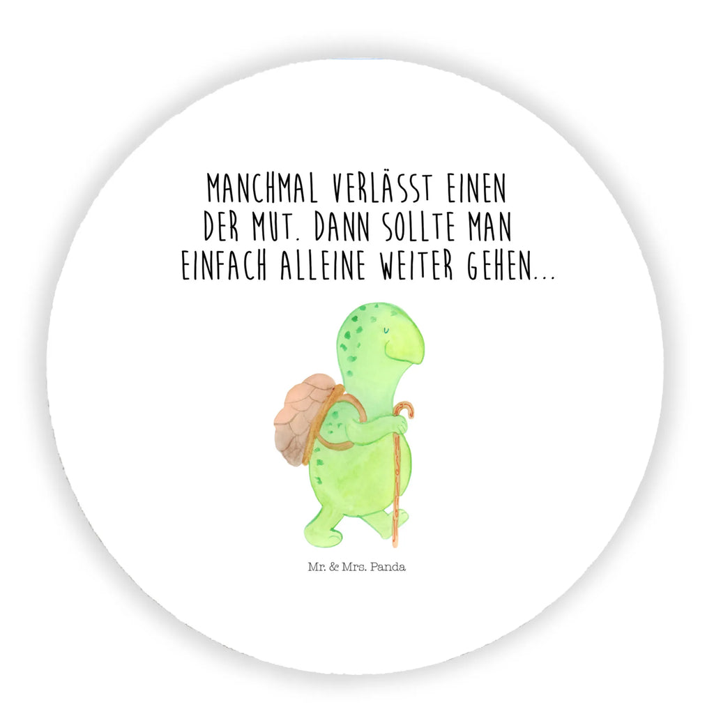 Rund Magnet Schildkröte Wanderer Kühlschrankmagnet, Pinnwandmagnet, Souvenir Magnet, Motivmagnete, Dekomagnet, Whiteboard Magnet, Notiz Magnet, Kühlschrank Dekoration, Schildkröte, Schildkröten, Motivation, Motivationsspruch, Motivationssprüche, Neuanfang