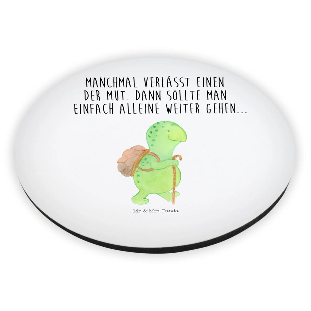 Rund Magnet Schildkröte Wanderer Kühlschrankmagnet, Pinnwandmagnet, Souvenir Magnet, Motivmagnete, Dekomagnet, Whiteboard Magnet, Notiz Magnet, Kühlschrank Dekoration, Schildkröte, Schildkröten, Motivation, Motivationsspruch, Motivationssprüche, Neuanfang