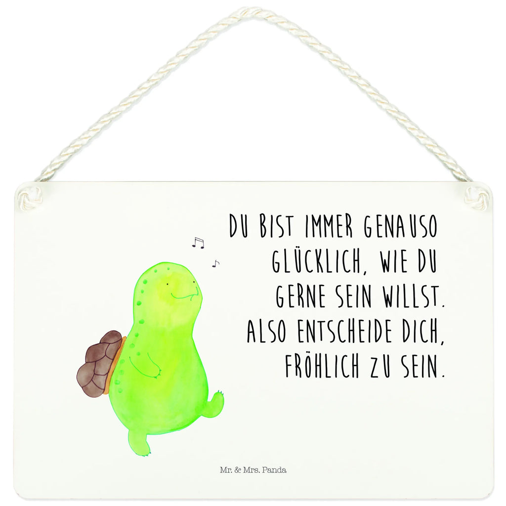 Deko Schild Schildkröte Pfeifen Dekoschild, Deko Schild, Schild, Tür Schild, Türschild, Holzschild, Wandschild, Wanddeko, Schildkröte, Schildi, Schildkröten, fröhlich, Glück, Motivation, Lebensfreude, Depression, Trennung, Neuanfang