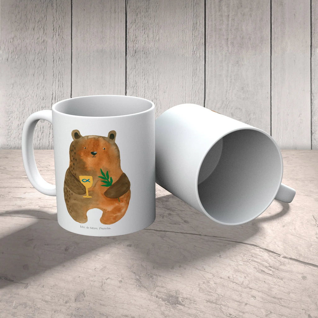 Tasse Konfirmation-Bär Tasse, Kaffeetasse, Teetasse, Becher, Kaffeebecher, Teebecher, Keramiktasse, Porzellantasse, Büro Tasse, Geschenk Tasse, Tasse Sprüche, Tasse Motive, Kaffeetassen, Tasse bedrucken, Designer Tasse, Cappuccino Tassen, Schöne Teetassen, Bär, Teddy, Teddybär, Konfirmation, Kirche, evangelisch, Gottesdienst