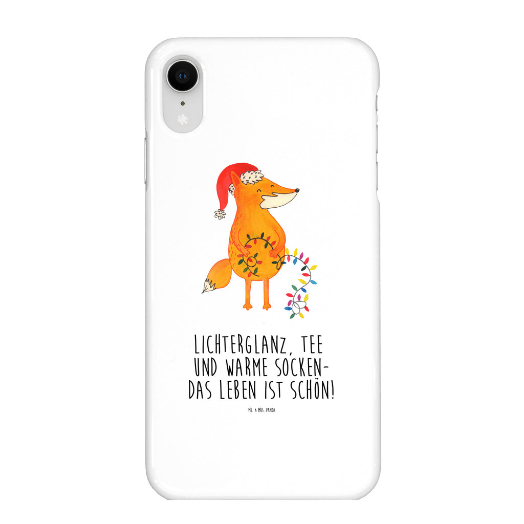 Handyhülle Fuchs Weihnachten Iphone XR Handyhülle, Iphone XR, Handyhülle, Premium Kunststoff, Winter, Weihnachten, Weihnachtsdeko, Nikolaus, Advent, Heiligabend, Wintermotiv, Fuchs, Füchse, Spruch schön, Geschenk Weihnachten, Weihnachtsmann, Weihnachtszeit