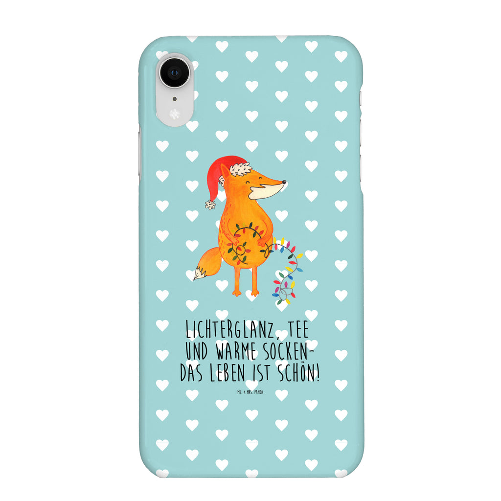 Handyhülle Fuchs Weihnachten Iphone XR Handyhülle, Iphone XR, Handyhülle, Premium Kunststoff, Winter, Weihnachten, Weihnachtsdeko, Nikolaus, Advent, Heiligabend, Wintermotiv, Fuchs, Füchse, Spruch schön, Geschenk Weihnachten, Weihnachtsmann, Weihnachtszeit