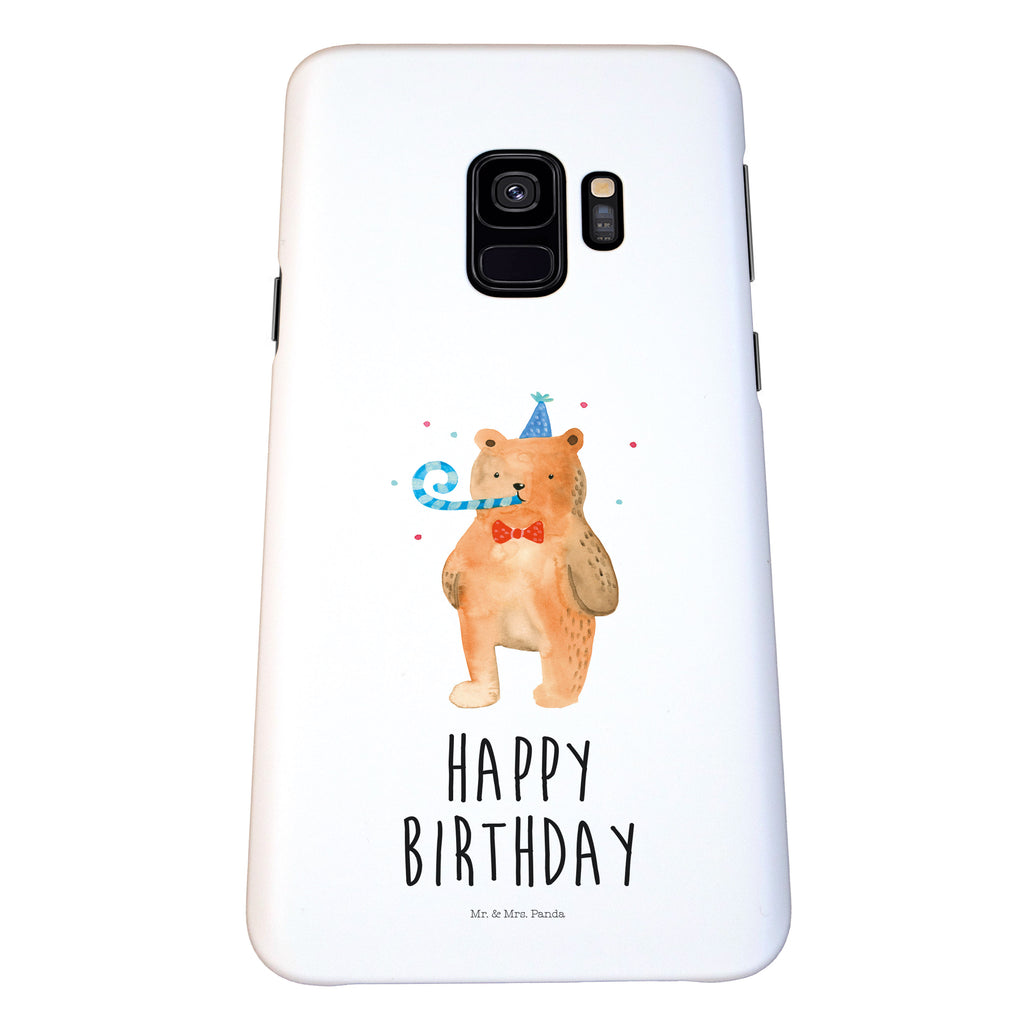 Handyhülle Bär Geburtstag Handyhülle, Handycover, Cover, Handy, Hülle, Samsung Galaxy S8 plus, Bär, Teddy, Teddybär, Happy Birthday, Alles Gute, Glückwunsch, Geburtstag