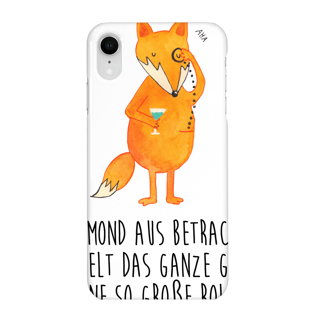 Handyhülle Fuchs Lord Handyhülle, Handycover, Cover, Handy, Hülle, Iphone 10, Iphone X, Fuchs, Füchse, tröstende Worte, Spruch lustig, Liebeskummer Geschenk, Motivation Spruch, Problemlösung