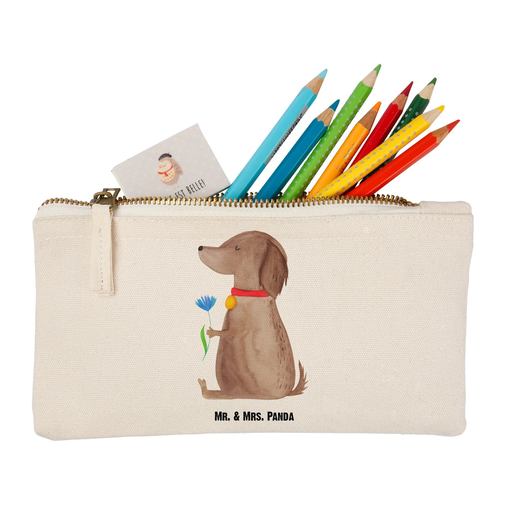 Schminktasche Hund Blume Schminktasche, Kosmetiktasche, Kosmetikbeutel, Stiftemäppchen, Etui, Federmappe, Makeup, XXL, Schminketui, Kosmetiketui, Schlamperetui, Hund, Hundemotiv, Haustier, Hunderasse, Tierliebhaber, Hundebesitzer, Sprüche, Hunde, Frauchen, Hundeliebe