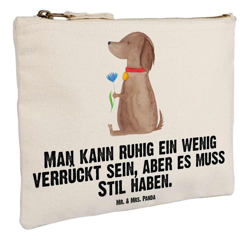 Schminktasche Hund Blume Schminktasche, Kosmetiktasche, Kosmetikbeutel, Stiftemäppchen, Etui, Federmappe, Makeup, XXL, Schminketui, Kosmetiketui, Schlamperetui, Hund, Hundemotiv, Haustier, Hunderasse, Tierliebhaber, Hundebesitzer, Sprüche, Hunde, Frauchen, Hundeliebe