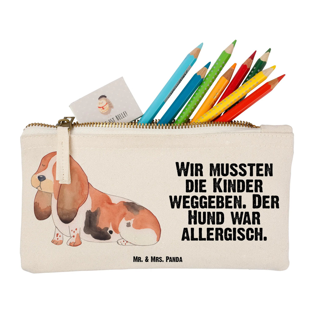 Schminktasche Hund Basset Hound Schminktasche, Kosmetiktasche, Kosmetikbeutel, Stiftemäppchen, Etui, Federmappe, Makeup, XXL, Schminketui, Kosmetiketui, Schlamperetui, Hund, Hundemotiv, Haustier, Hunderasse, Tierliebhaber, Hundebesitzer, Sprüche, Basset Hound, Basset, Hundeliebe, kinderlos