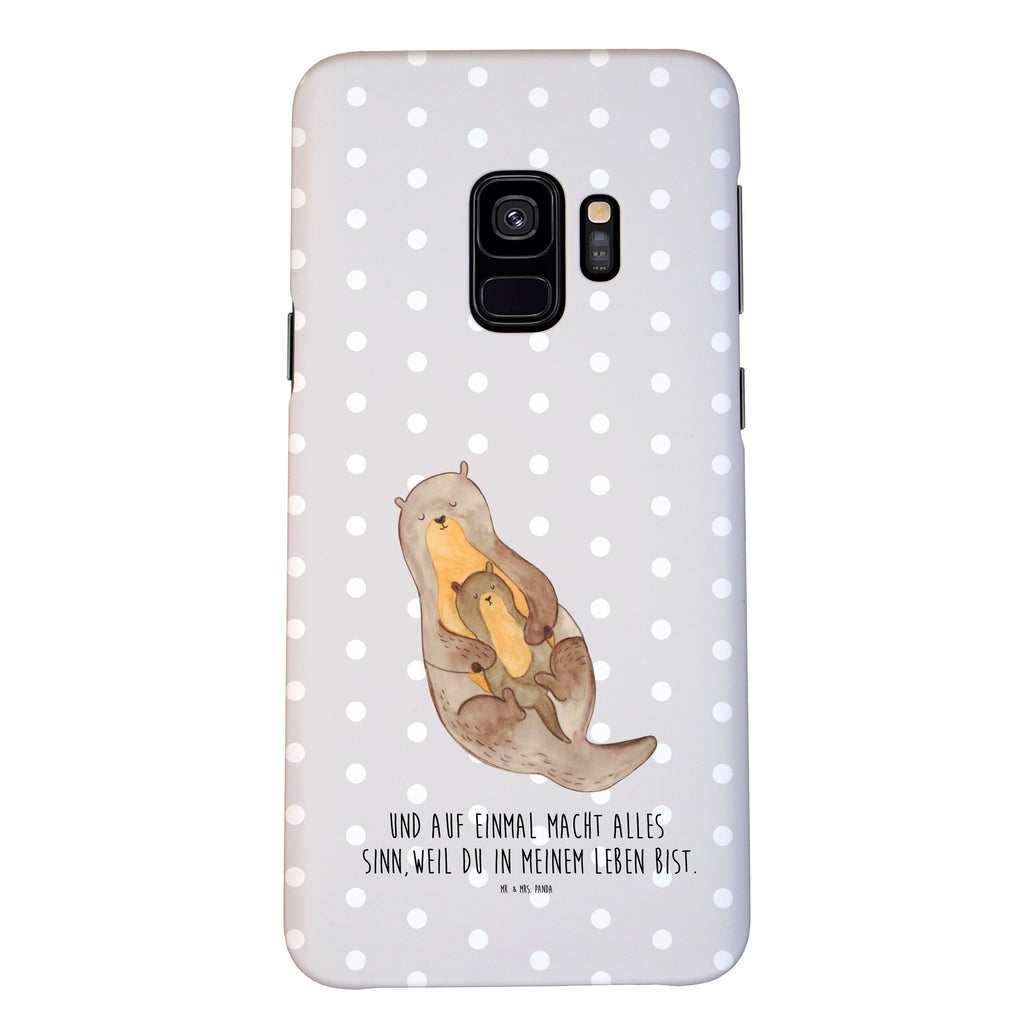 Handyhülle Otter Kind Handyhülle, Handycover, Cover, Handy, Hülle, Samsung Galaxy S8 plus, Otter, Fischotter, Seeotter, Otter Seeotter See Otter