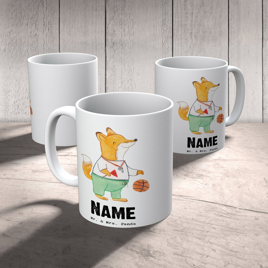 Personalisierte Tasse Basketballtrainer mit Herz Personalisierte Tasse, Namenstasse, Wunschname, Personalisiert, Tasse, Namen, Drucken, Tasse mit Namen, Beruf, Ausbildung, Jubiläum, Abschied, Rente, Kollege, Kollegin, Geschenk, Schenken, Arbeitskollege, Mitarbeiter, Firma, Danke, Dankeschön, Basketballtrainer, Basketball, Sport, Ballsport, Basketballcoach, Basketballer, Verein