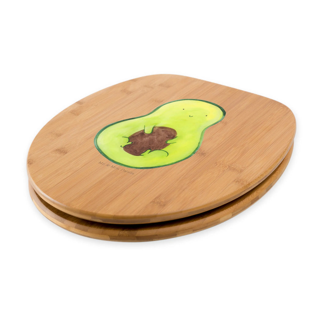 Motiv WC Sitz Avocado Kern Klobrille, Klodeckel, Toilettendeckel, WC-Sitz, Toilette, Avocado, Veggie, Vegan, Gesund, Avokado, Avocadokern, Kern, Pflanze, Spruch Leben