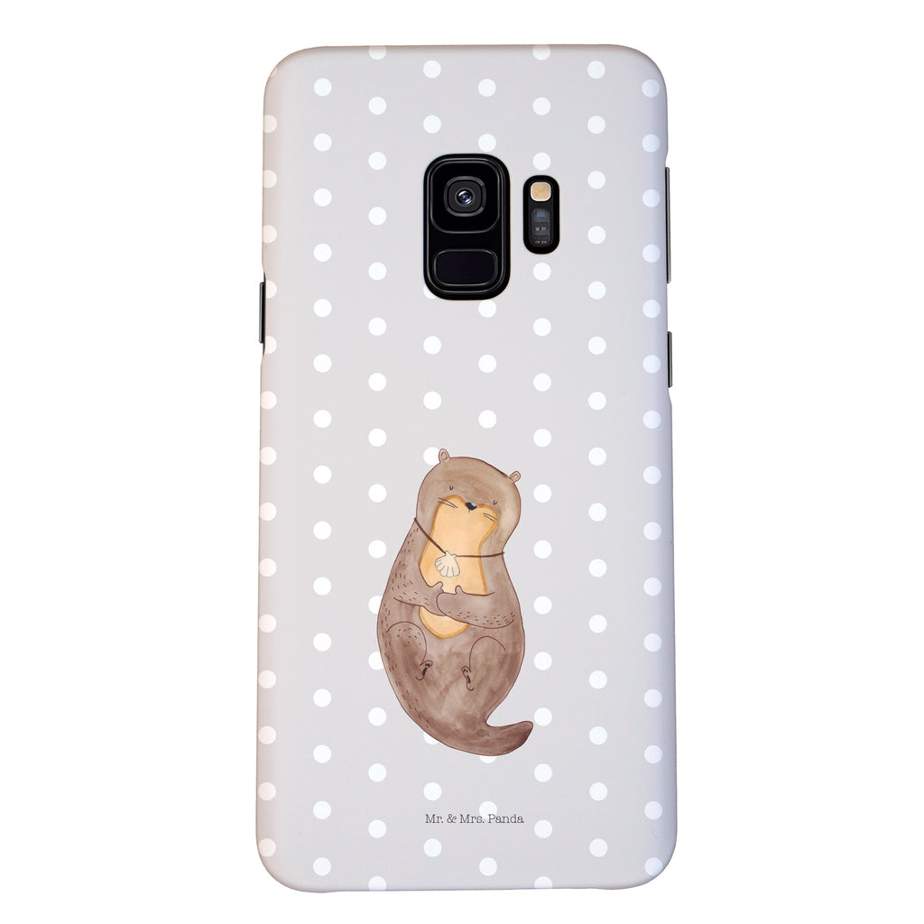 Handyhülle Otter Muschel Handyhülle, Handycover, Cover, Handy, Hülle, Iphone 10, Iphone X, Otter, Fischotter, Seeotter, Otterliebe, grübeln, träumen, Motivation, Tagträumen, Büro