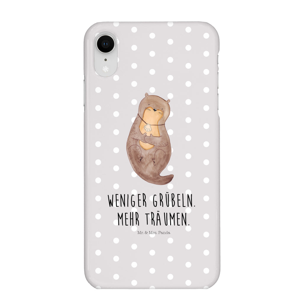 Handyhülle Otter Muschel Samsung Galaxy S9, Handyhülle, Smartphone Hülle, Handy Case, Handycover, Hülle, Otter, Fischotter, Seeotter, Otterliebe, grübeln, träumen, Motivation, Tagträumen, Büro