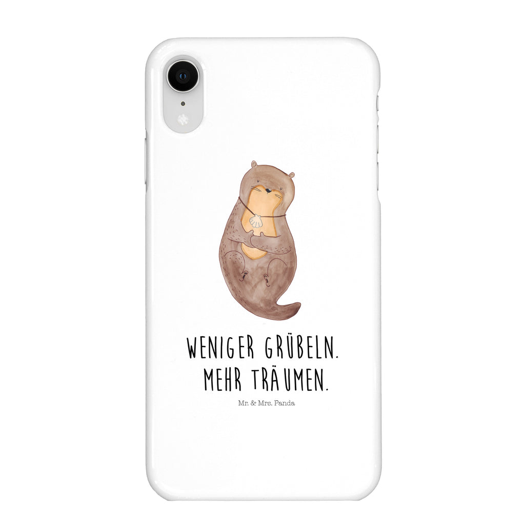 Handyhülle Otter Muschel Samsung Galaxy S9, Handyhülle, Smartphone Hülle, Handy Case, Handycover, Hülle, Otter, Fischotter, Seeotter, Otterliebe, grübeln, träumen, Motivation, Tagträumen, Büro