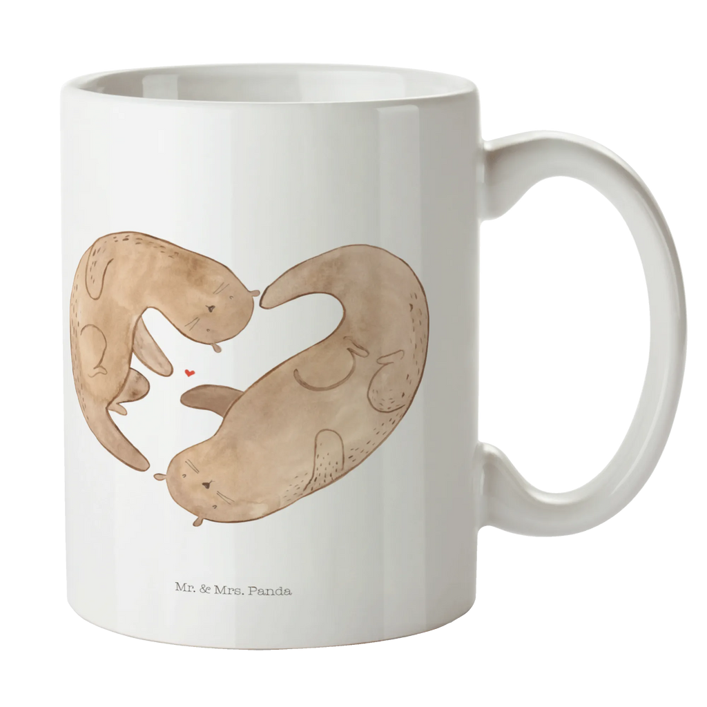 Tasse Otter Herz Tasse, Kaffeetasse, Teetasse, Becher, Kaffeebecher, Teebecher, Keramiktasse, Porzellantasse, Büro Tasse, Geschenk Tasse, Tasse Sprüche, Tasse Motive, Kaffeetassen, Tasse bedrucken, Designer Tasse, Cappuccino Tassen, Schöne Teetassen, Otter, Fischotter, Seeotter, Liebe, Herz, Liebesbeweis, Liebesgeschenk, Bessere Hälfte, Love you, Jahrestag, Hochzeitstag, Verlobung, gemeinsames Leben