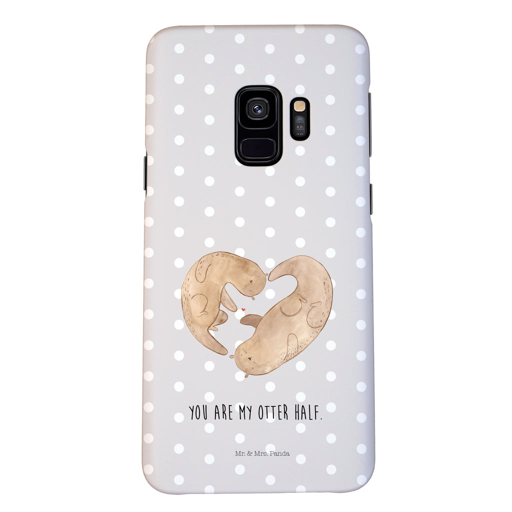 Handyhülle Otter Herz Samsung Galaxy S9, Handyhülle, Smartphone Hülle, Handy Case, Handycover, Hülle, Otter, Fischotter, Seeotter, Liebe, Herz, Liebesbeweis, Liebesgeschenk, Bessere Hälfte, Love you, Jahrestag, Hochzeitstag, Verlobung, gemeinsames Leben