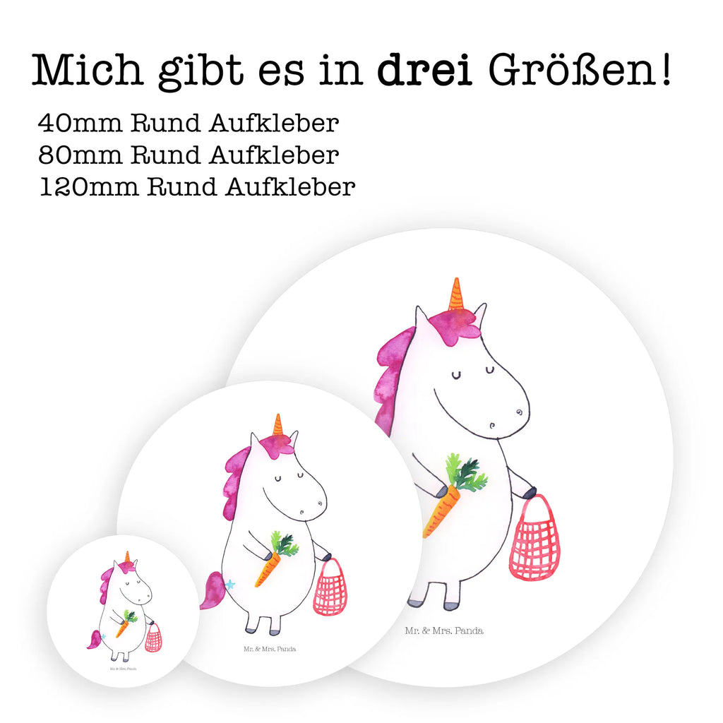 Rund Aufkleber Einhorn Gemüse Sticker, Aufkleber, Etikett, Einhorn, Einhörner, Einhorn Deko, Pegasus, Unicorn, Biomarkt, Gemüse, Wochenmarkt