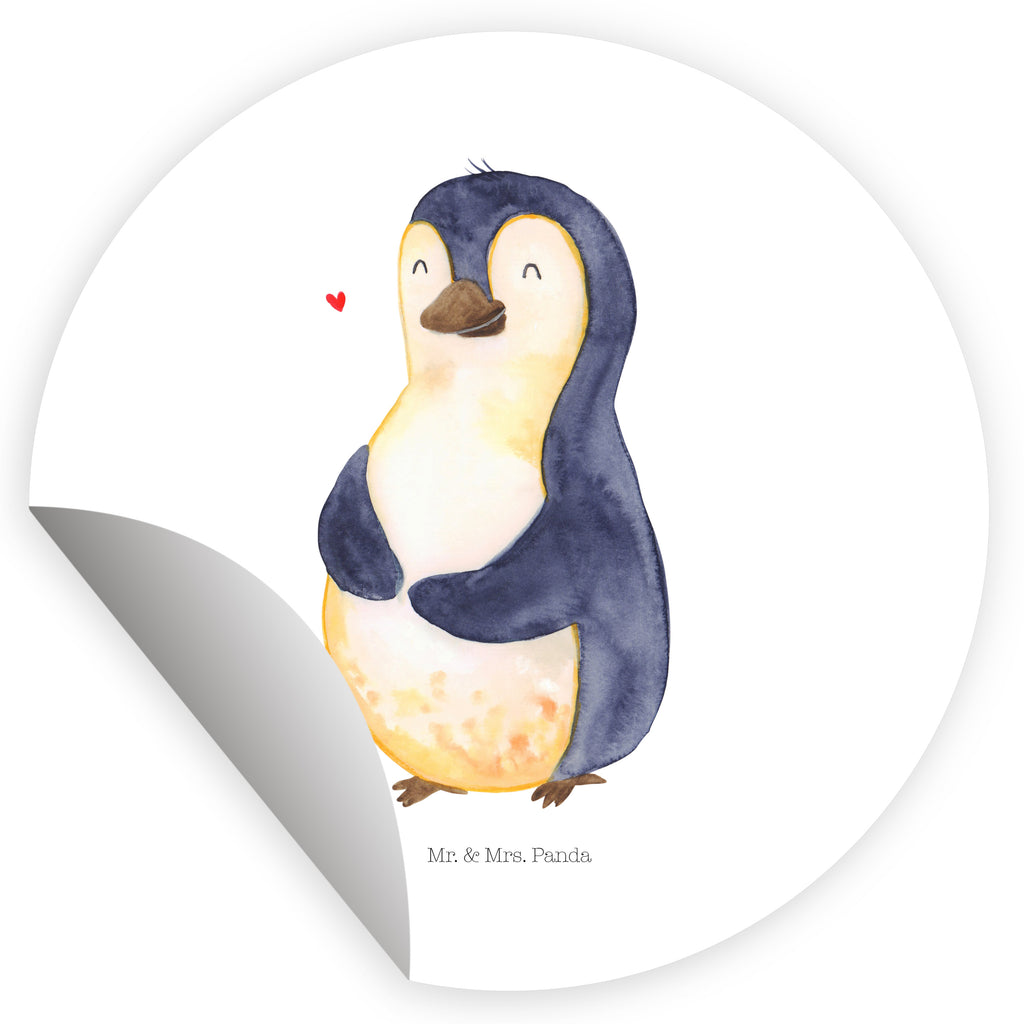 Rund Aufkleber Pinguin Diät Sticker, Aufkleber, Etikett, Kinder, rund, Pinguin, Pinguine, Diät, Abnehmen, Abspecken, Gewicht, Motivation, Selbstliebe, Körperliebe, Selbstrespekt