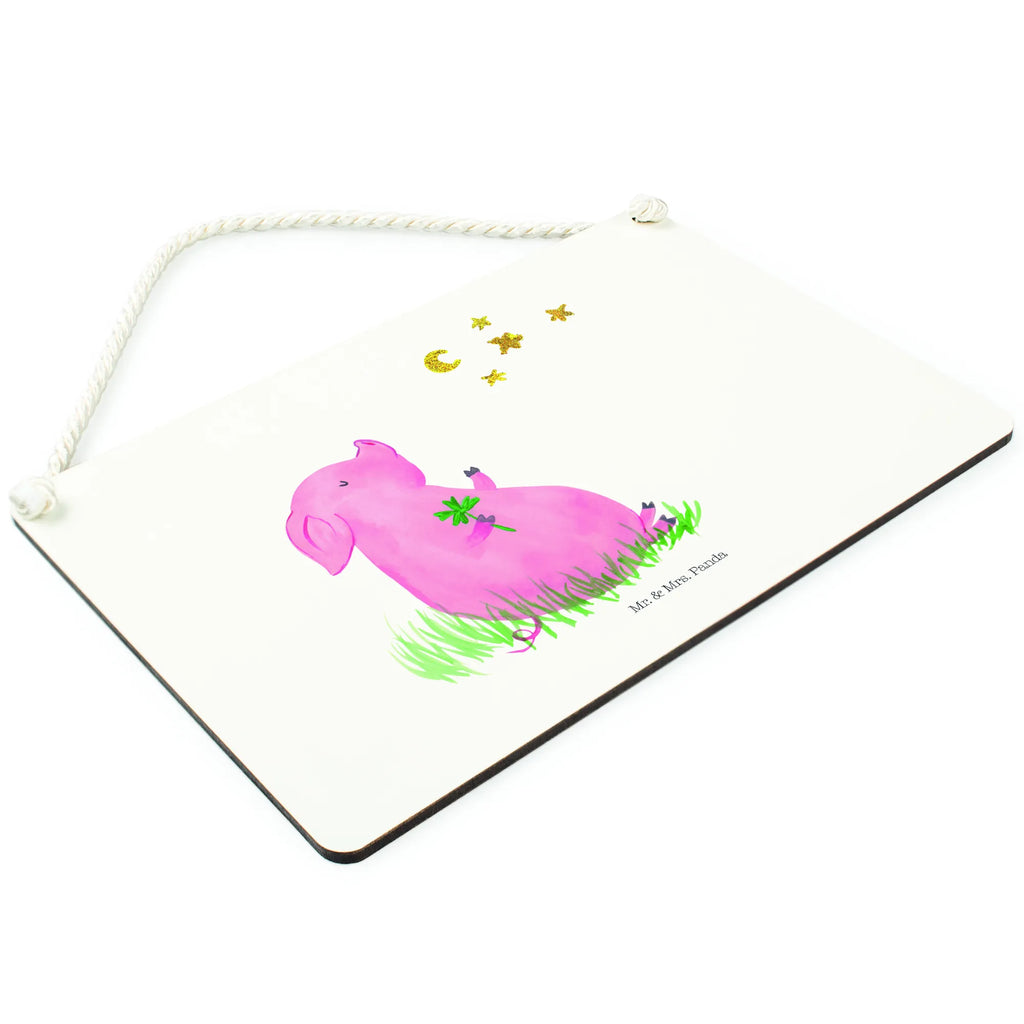 Deko Schild Glücksschwein Dekoschild, Deko Schild, Schild, Tür Schild, Türschild, Holzschild, Wandschild, Wanddeko, Tiermotive, Gute Laune, lustige Sprüche, Tiere, Glücksschwein. Glück, Schwein, Schweinchen, Sterne, Sernchen, Ziele, Träume, Motivation, Glücksbringer