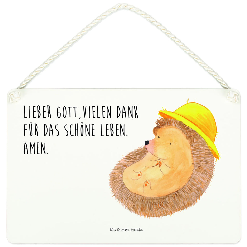 Deko Schild Igel Beten Dekoschild, Deko Schild, Schild, Tür Schild, Türschild, Holzschild, Wandschild, Wanddeko, Tiermotive, Gute Laune, lustige Sprüche, Tiere, Igel, Igel mit Hut, Sonnenhut, Gott, Amen, beten, Leben, Dankbarkeit, Dankbar sein, dankbar, genießen