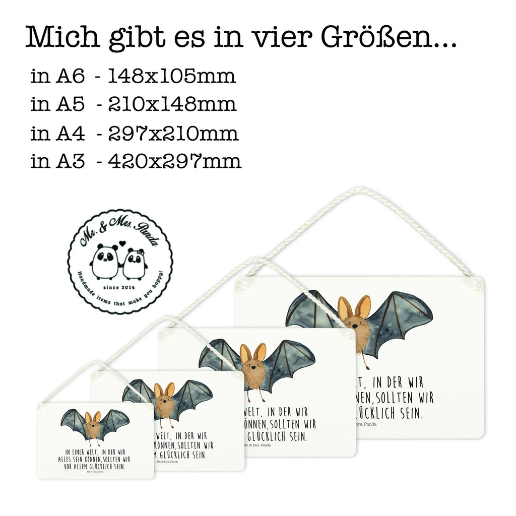 Deko Schild Fledermaus Flügel Dekoschild, Deko Schild, Schild, Tür Schild, Türschild, Holzschild, Wandschild, Wanddeko, Tiermotive, Gute Laune, lustige Sprüche, Tiere