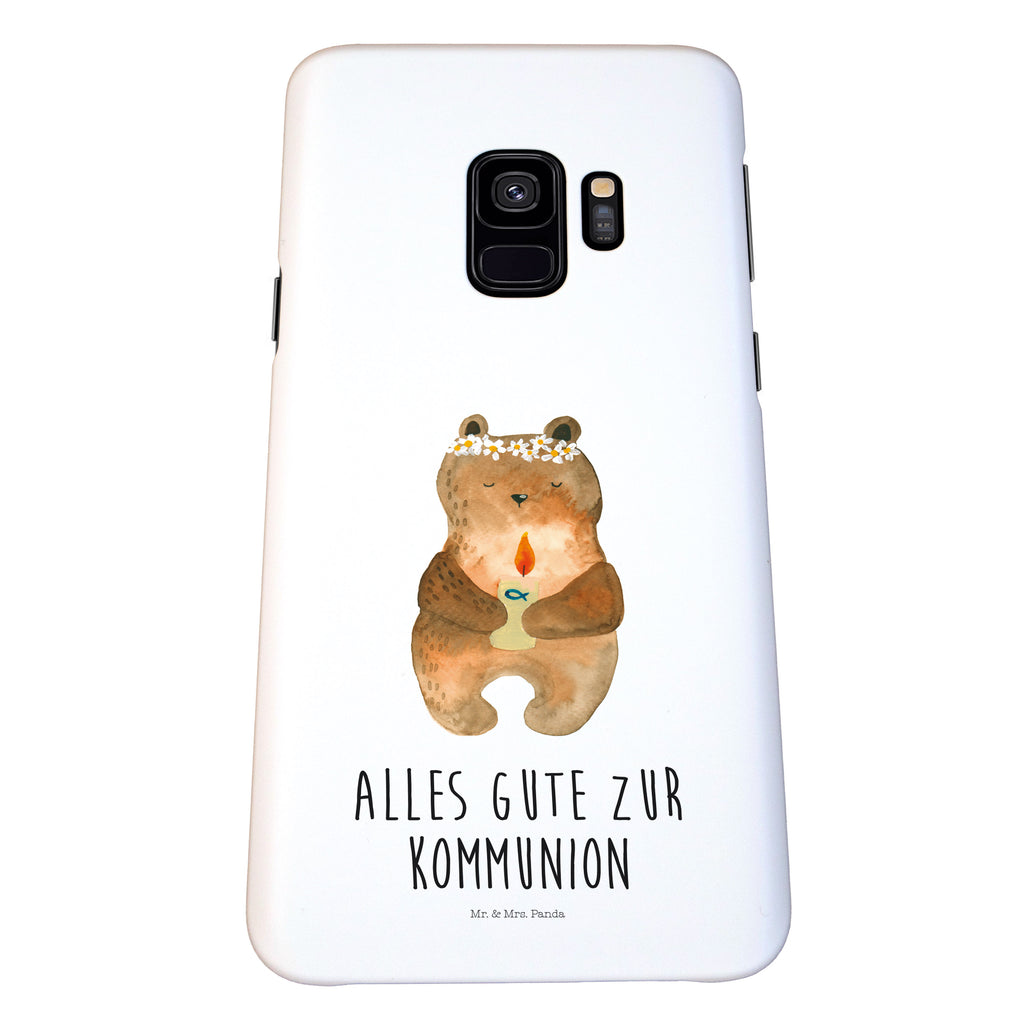 Handyhülle Bär Kommunion Handyhülle, Handycover, Cover, Handy, Hülle, Iphone 10, Iphone X, Bär, Teddy, Teddybär, Kommunion, Gottes Segen, Taufkerze, katholisch