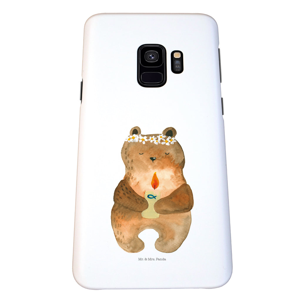 Handyhülle Bär Kommunion Handyhülle, Handycover, Cover, Handy, Hülle, Iphone 10, Iphone X, Bär, Teddy, Teddybär, Kommunion, Gottes Segen, Taufkerze, katholisch